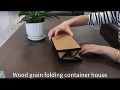 บ้านคอนเทนเนอร์สำเร็จรูปสำเร็จรูปแบบโมดูลาร์แบบพับได้