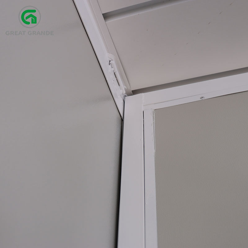 Anti Theft Windows Doors Portable Folding Container House A-Class ทนไฟ