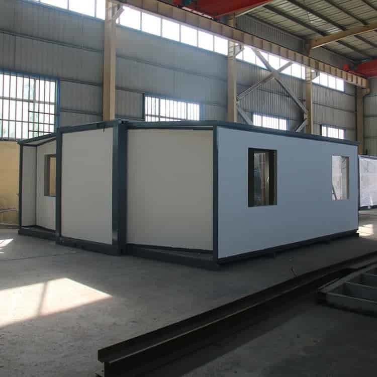 ODM โครงสร้างนวัตกรรม สามารถขยายขนาดได้ บ้าน Prefab ประสิทธิภาพสูง 2.46 ~ 2.59m