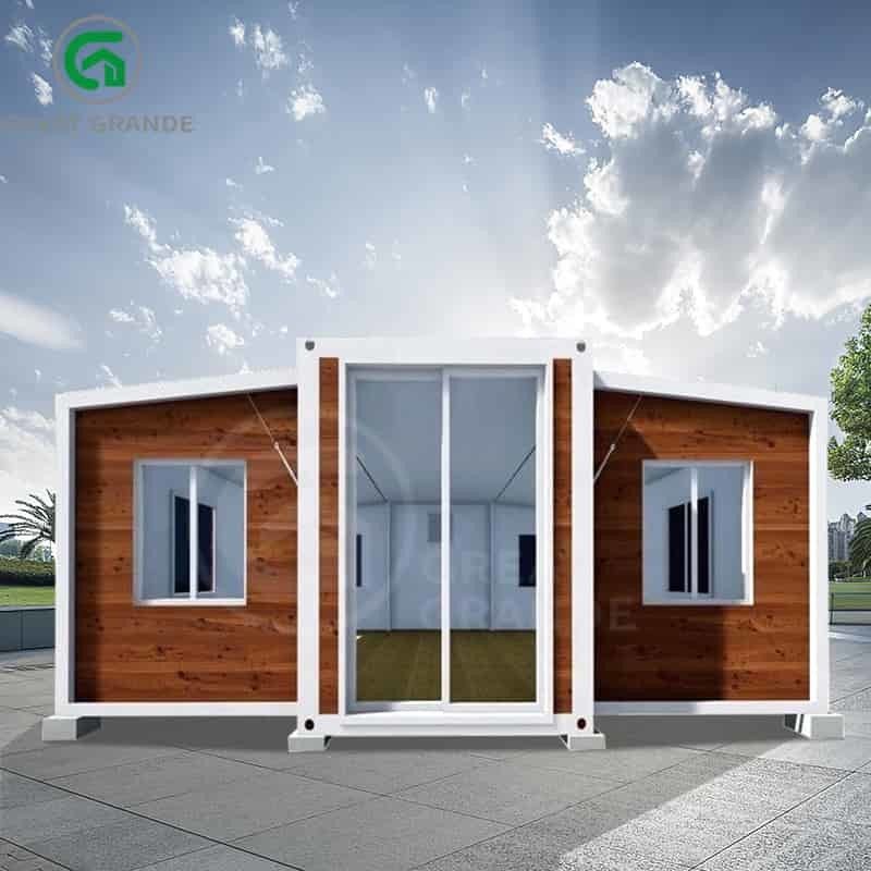 20ft ขยายขนาดเล็ก Home ผู้ผลิต อายุการใช้งานยาว การติดตั้งที่อยู่อาศัยที่รวดเร็ว