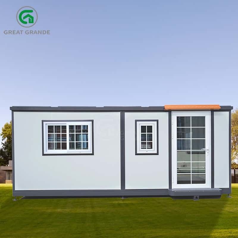 20FT ขยายบ้านคอนเทนเนอร์ผู้ผลิต ง่ายที่จะย้าย สามในหนึ่งหลากหลายสี