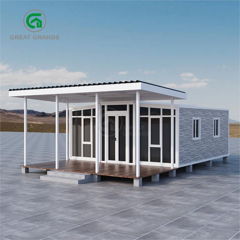 สไตล์ดีไซน์ บ้าน Prefab ขยายได้ พร้อมข้อดีสําคัญและภายนอกส่วนบุคคล