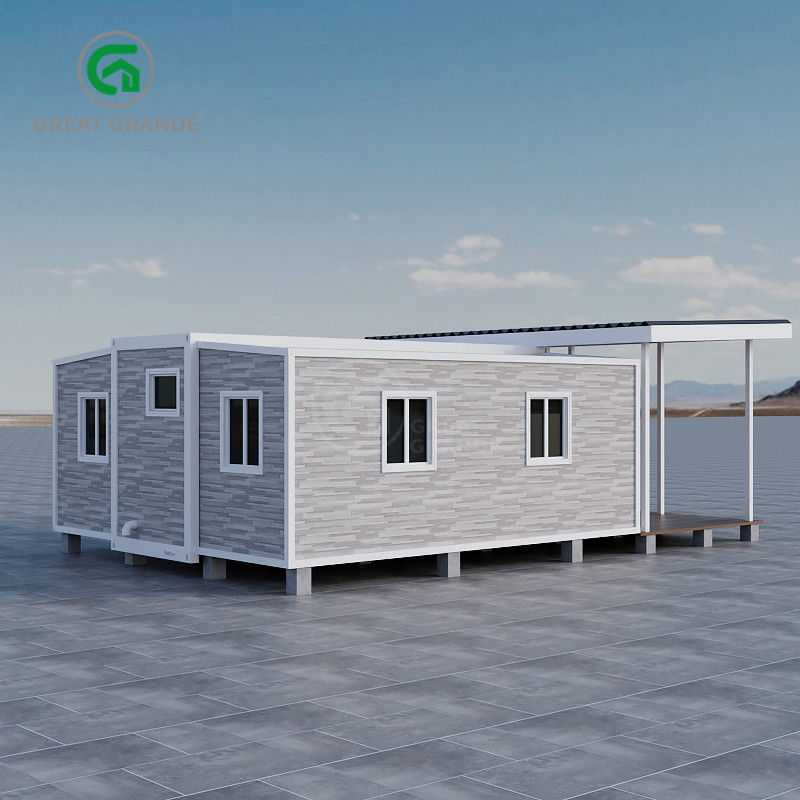 สไตล์ดีไซน์ บ้าน Prefab ขยายได้ พร้อมข้อดีสําคัญและภายนอกส่วนบุคคล