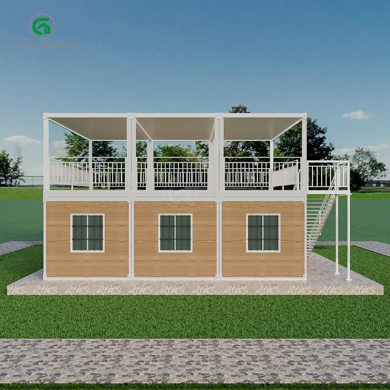 ความดันพื้น 2.0 KN / m2 บ้านบรรจุขนของพกพาที่มีภายนอกและการออกแบบอิสระที่สามารถปรับแต่งได้